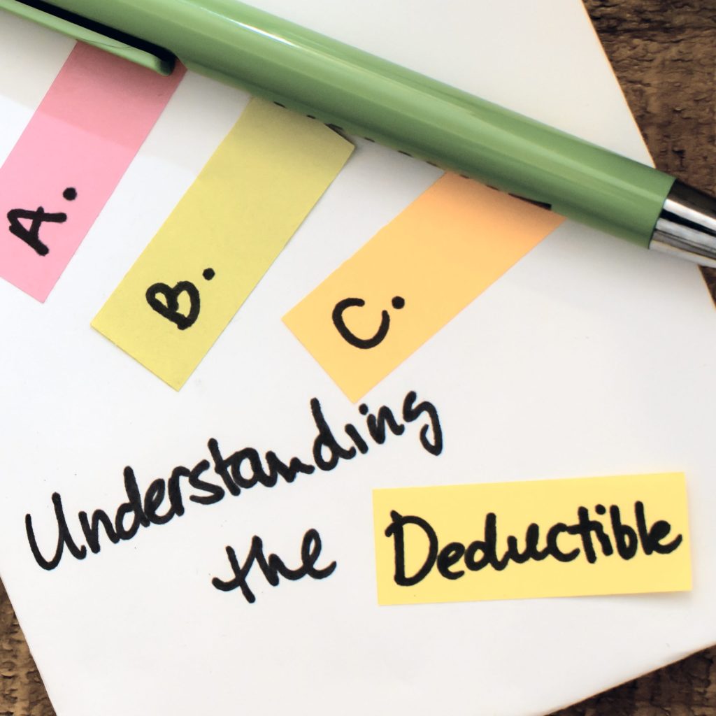 Understanding deductibles graphic