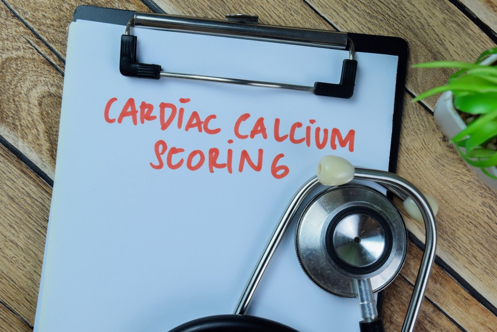 CT Calcium scoring clipboard